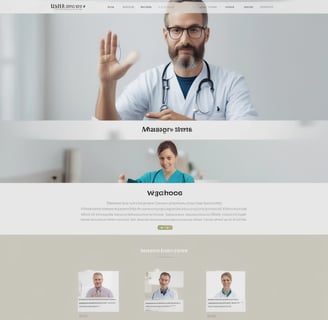 The image features a wooden structure with a carved name and website link engraved on the surface. Adjacent to the wooden area is a metallic section with evenly spaced vertical slits, providing a sleek and modern design.