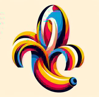 Banana in Worldly Colors open for the World to Consume