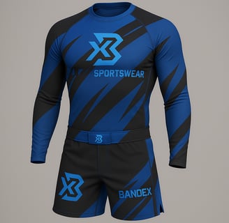 rashguard and mma short