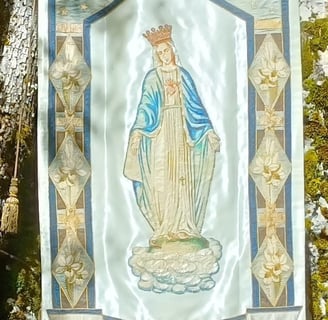 Bannière de l'Immaculée Conception