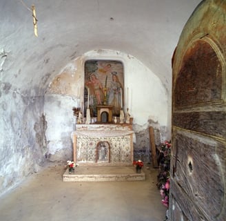 Nef de la  chapelle St Jean Baptiste