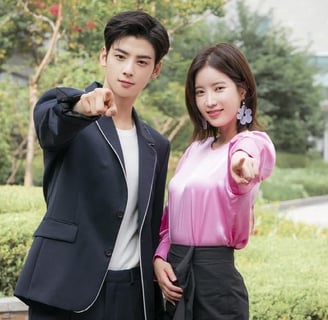 protagonistas da série gangnam beauty