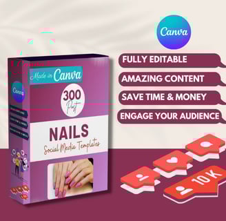 Nail Salon Social Media