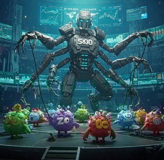 S&P 500 como líder do mercado de açõe