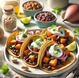 Egg-less breakfast taco