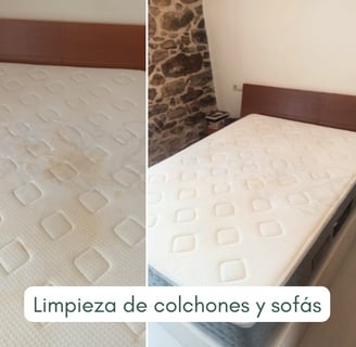 Limpieza real de colchón
