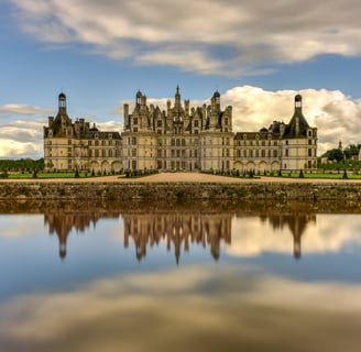 Chateau de Chambord, the largest castle in the Loire Valley