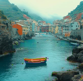 Cinque Terre Italy is beautiful tourist place