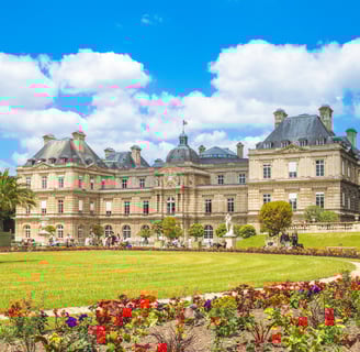 the Luxembourg Garden in Paris