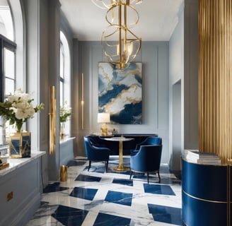 maximalist Geomatric pattern tiles