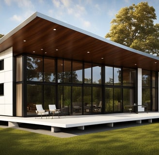 ultra modern prefabricated home , smart home , automation home prefabricated home for sale
