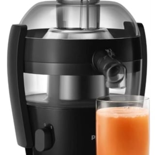 Philips Viva Collection Compact Juicer with quick clean and drip-stop features