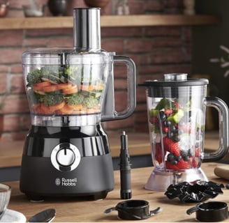 Russell Hobbs Desire Electric Food Processor with 1.5L bowl and stainless steel blades