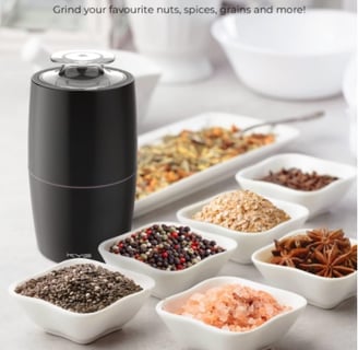 KYG Electric Coffee Grinder for coffee, spices, and nuts – 300W and quiet operation