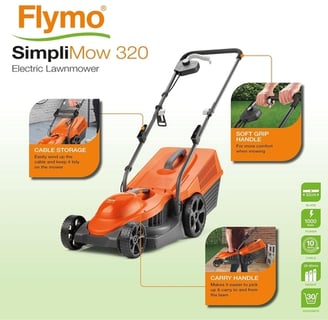 Eco-Friendly Flymo SimpliMow 320 Mower