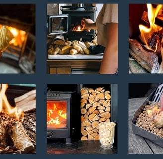 Ecoblaze Natural Firelighters for stoves, fireplaces, and BBQs