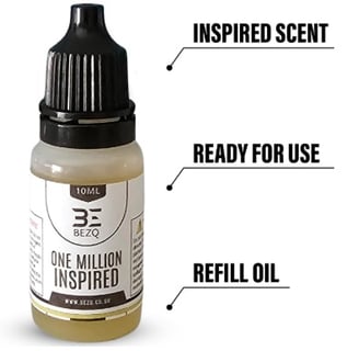 ONE Million Scent Oil Refill – Pack of 3 for Car & Home