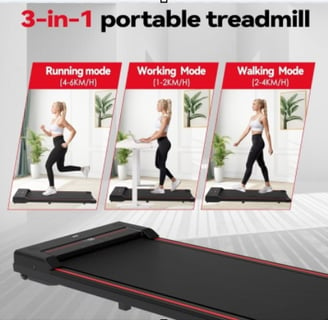 Sperax Walking Pad Treadmill under desk setup