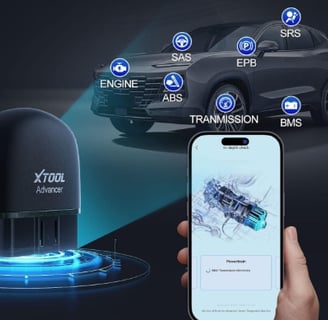 XTOOL AD20 Pro Wireless OBD2 Scanner for Car Diagnostics