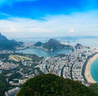 Harbor of Rio de Janeiro, also known as Guanabara Bay