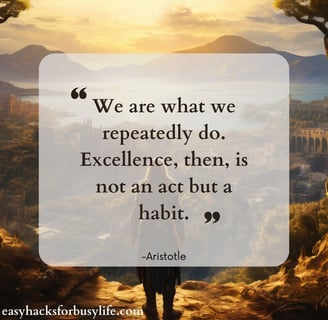 quote from Aristotle about self-improvement