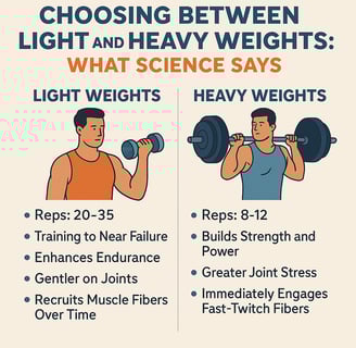 Low-Weight vs. High-Weight Training: What's Best for Experienced Lifters? (Science-Backed Guide)