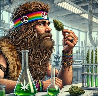 smelling cannabis terps