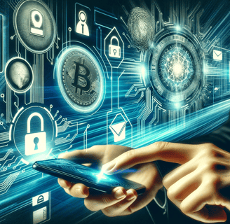 a person holding a cell phone in their hand