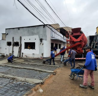 Serviço de concretagem em Marabá