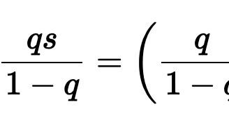 Math equation