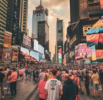 A very crowded market with too many businesses