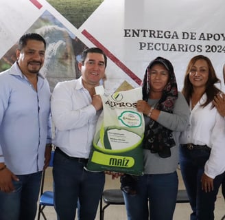 secretaria de agricultura y desarrollo rural de hidalgo entrega apoyos en ajacuba Hidalgo