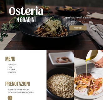 esempio sito web