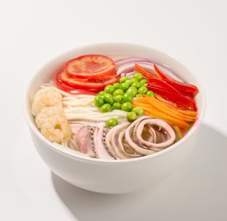 Hot Halal Beef Noodle Bowl with Broth – Kol Noodle NYC