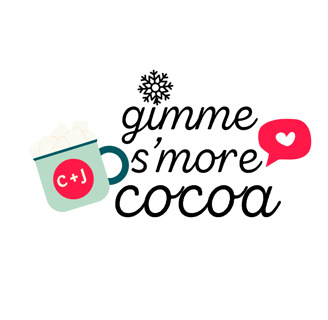 gimme s'more cocoa sticker