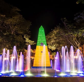 foto do Marco das 3 froteiras