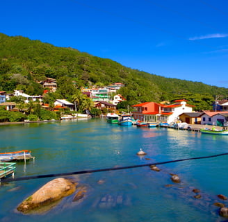 Praia em Florianópolis