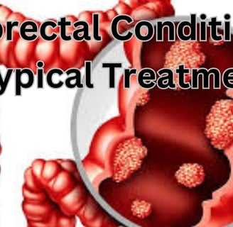 Colorectal Condition & Atypical Treatment - Anal fissures. - Small intestine cancer. - Colitis