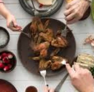 Eat together & do not eat separately