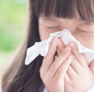sneezing