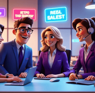 Atención al cliente innovadora: Equipo profesional brindando un servicio excepcional con tecnología