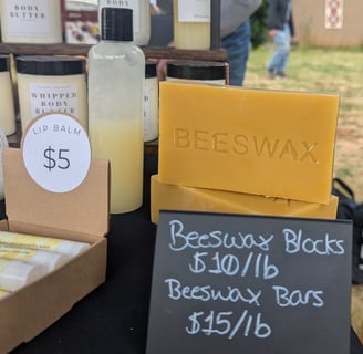 somebody's bees wax and lip balm