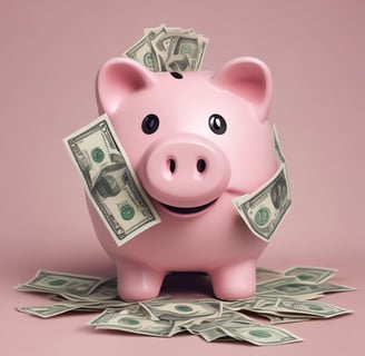 A close-up view of freshly baked scones studded with raisins, surrounded by plump red strawberries and a dollop of white cream. The golden-brown crust of the scones contrasts with the vibrant berries and soft whip.