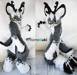 Roadkill kemono fursuit