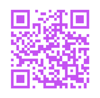 a qr coder with a purple background