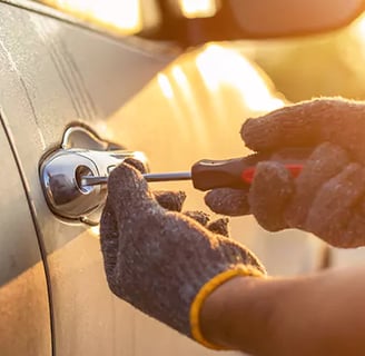 car door unlocking