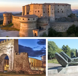 Entroterra Romagnolo, cultura, tradizioni, castelli, monumenti