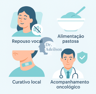 Pós cirurgia de remoção de tumores com r. Adeilson