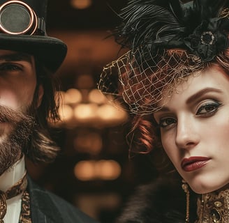 Steampunk Couple