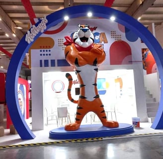 STANDS DOBLE PISO KELLOGG´S
